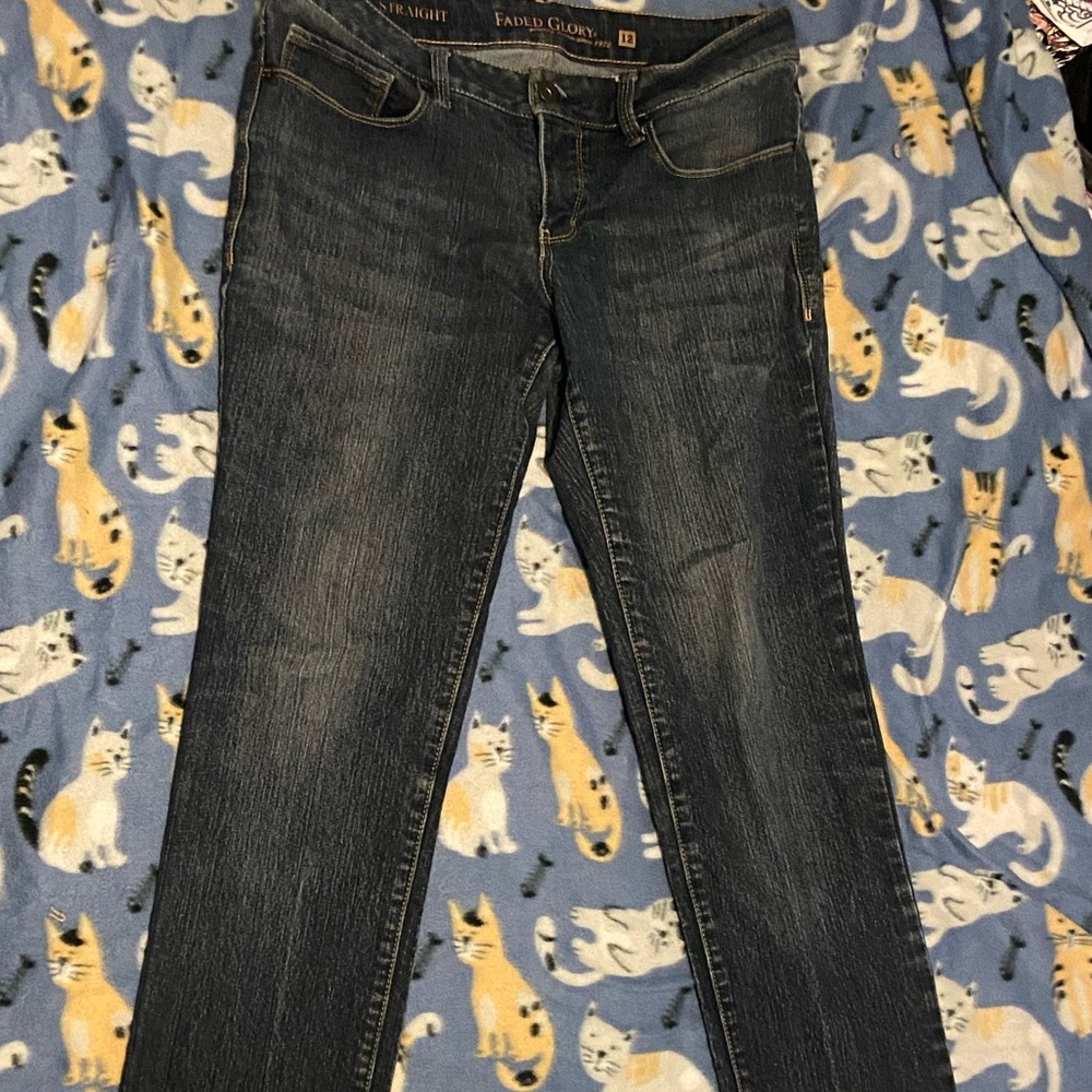 Cute Blue Jeans, Comfortable and Tiny Bit Stretchy